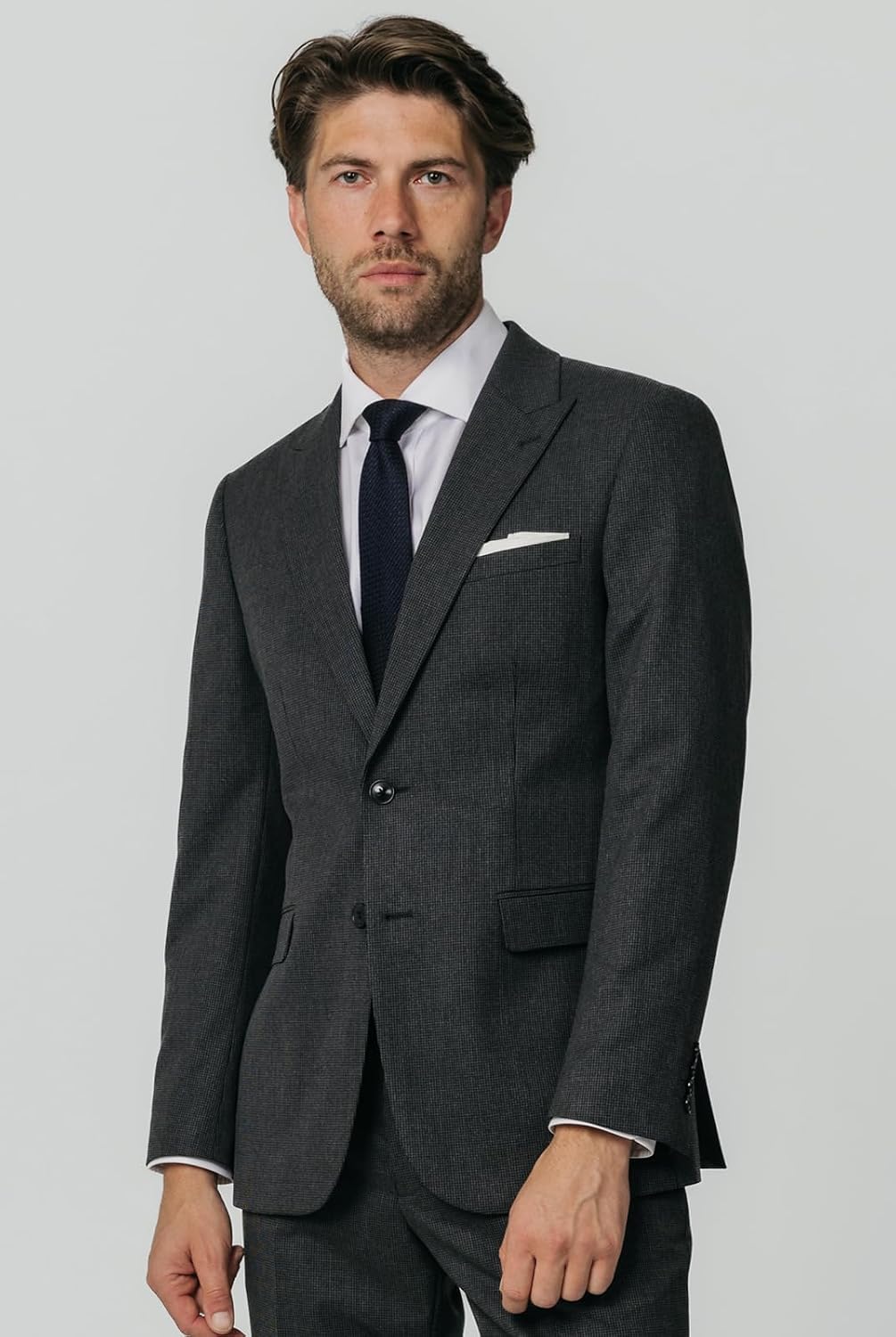Suit Jacket Regular Fit Puppytooth Check