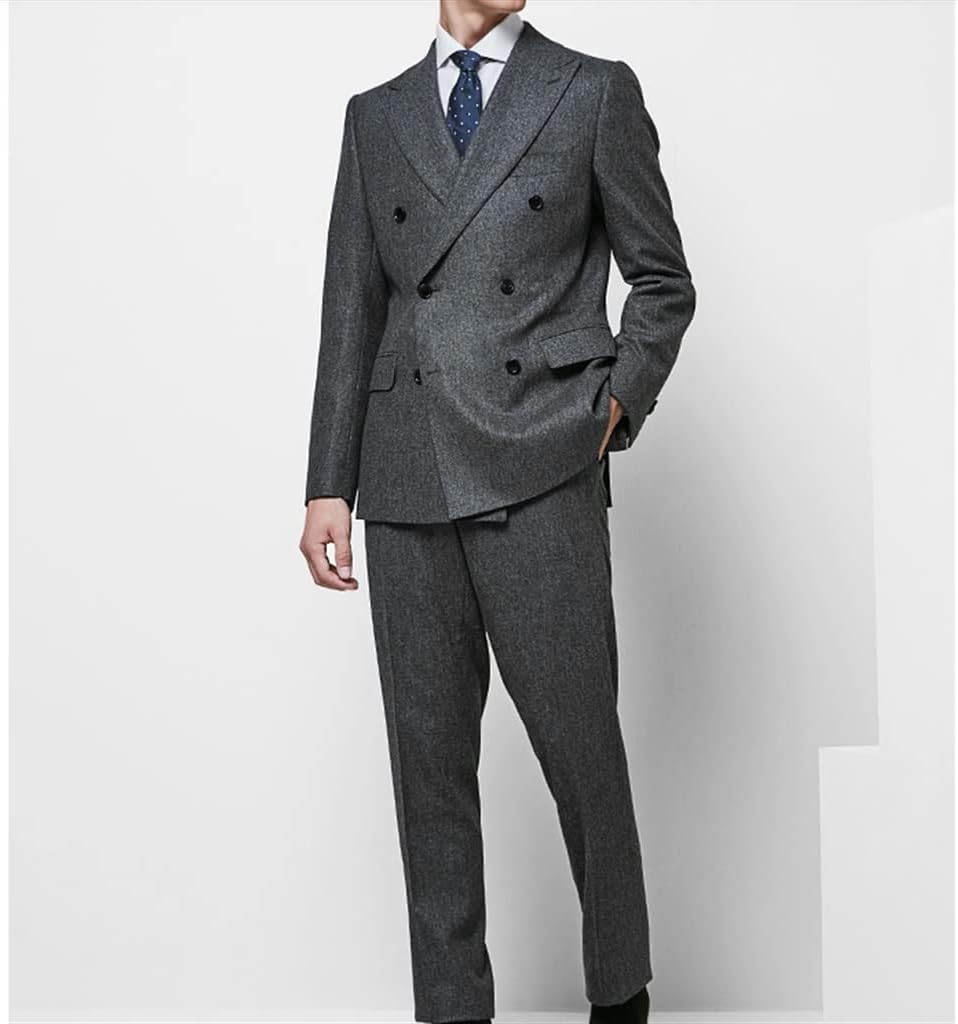 Suit Set Business Suits Casual Formal Blazers Dress Gentleman Work Slim