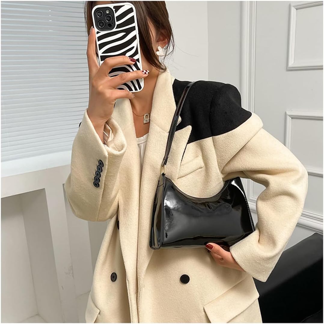 Patent Pu Handbags Shiny Clutch Purse Elegant Evening Bags MINI Shoulder Bag Small HOBOS Patent Pu Handbags Shiny Clutch Purse Elegant Evening Bags MINI Shoulder Bag Small HOBOS