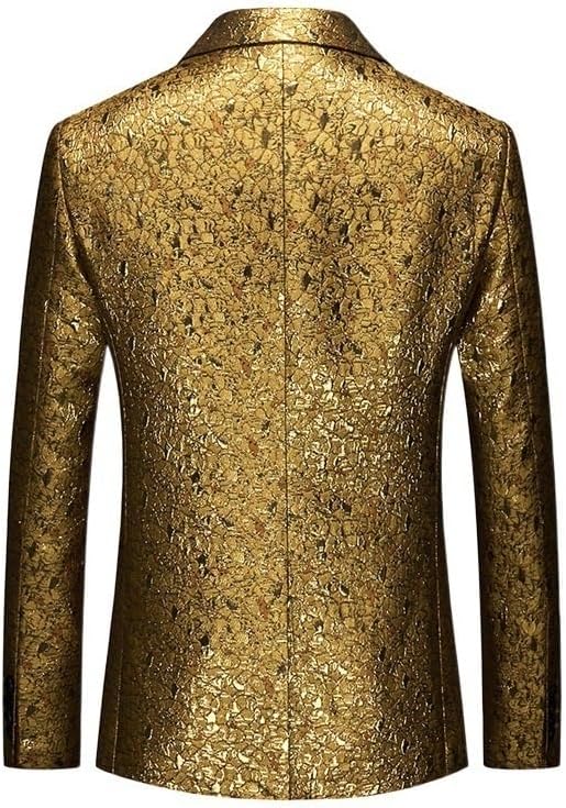 Women's Business Casual Suit Top Coat Jacket with Flower Pattern Stylish Slim Fit for Work and Formal Events