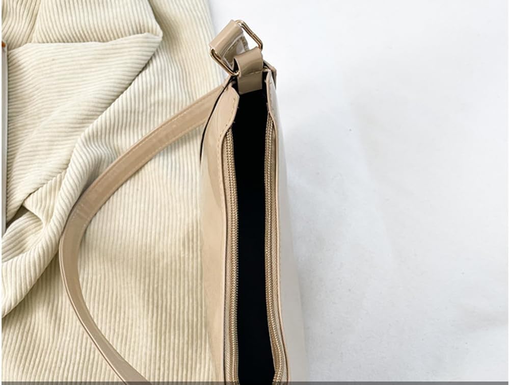 Patent Leather Evening Purse Shiny Clutch MINI Hobos Armpit Shoulder Bag Patent Leather Evening Purse Shiny Clutch MINI Hobos Armpit Shoulder Bag