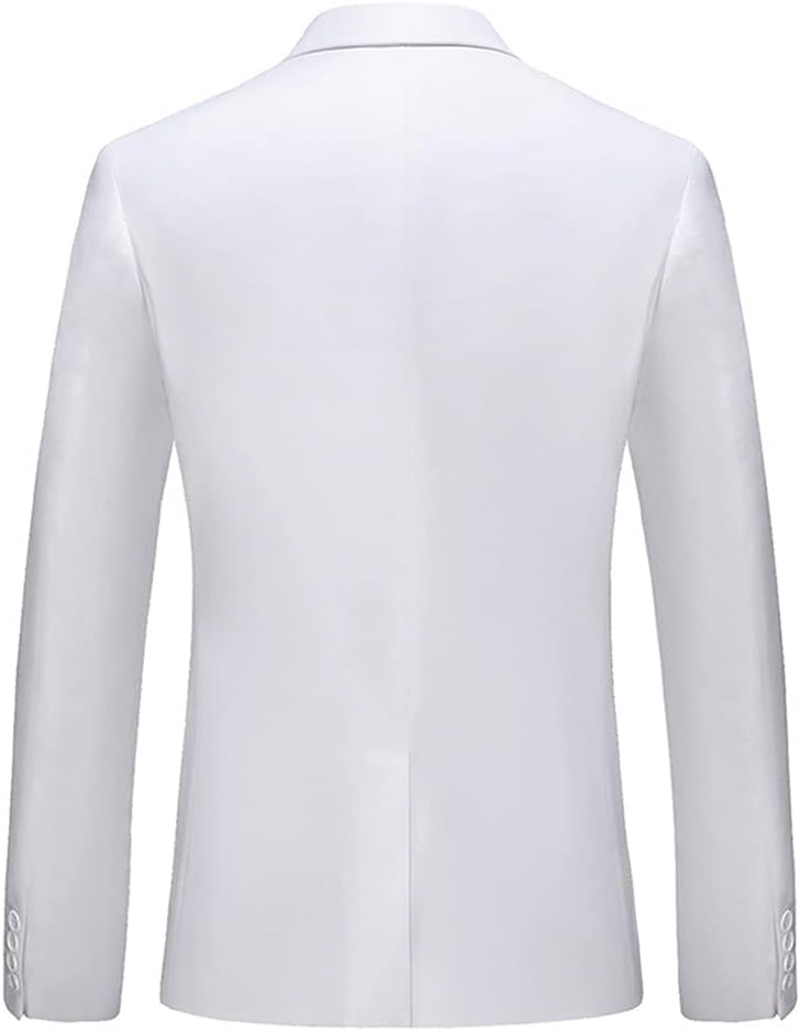 Business Casual Slim Fit Suits Pants Formal Wedding Party Blazers Jacket Trousers 2 Pcs Set