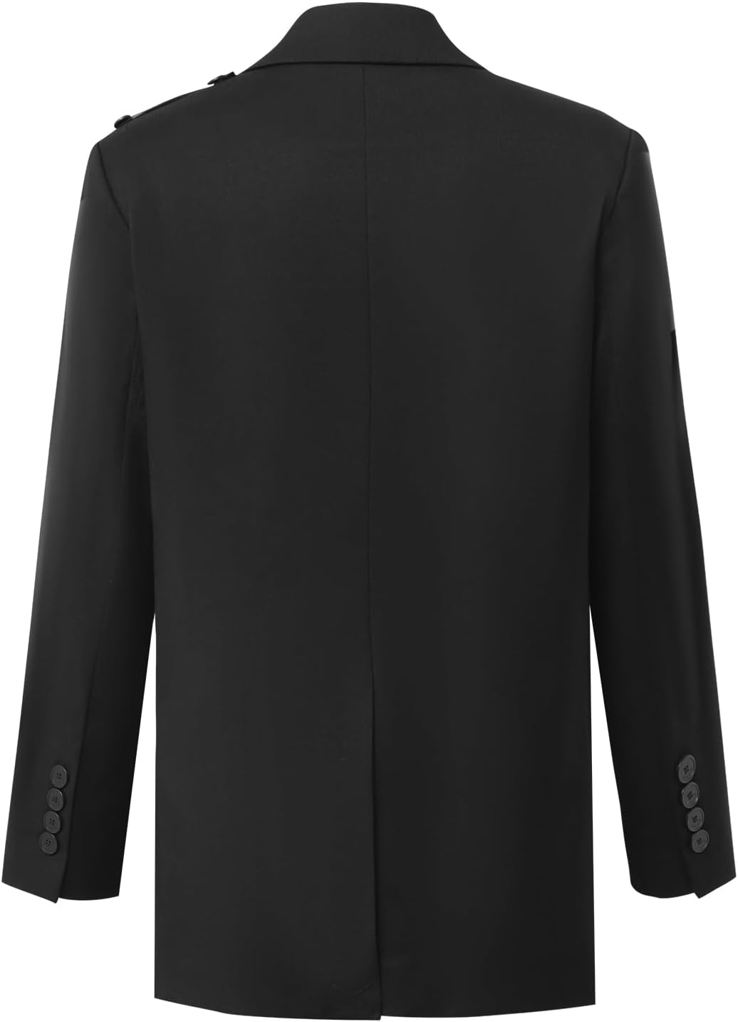 Women's Double Breasted Blazer Notch Lapel Long Sleeve Flap Pocket Relaxed Fit Business Casual Office Work Jacket Women's Double Breasted Blazer Notch Lapel Long Sleeve Flap Pocket Relaxed Fit Business Casual Office Work Jacket