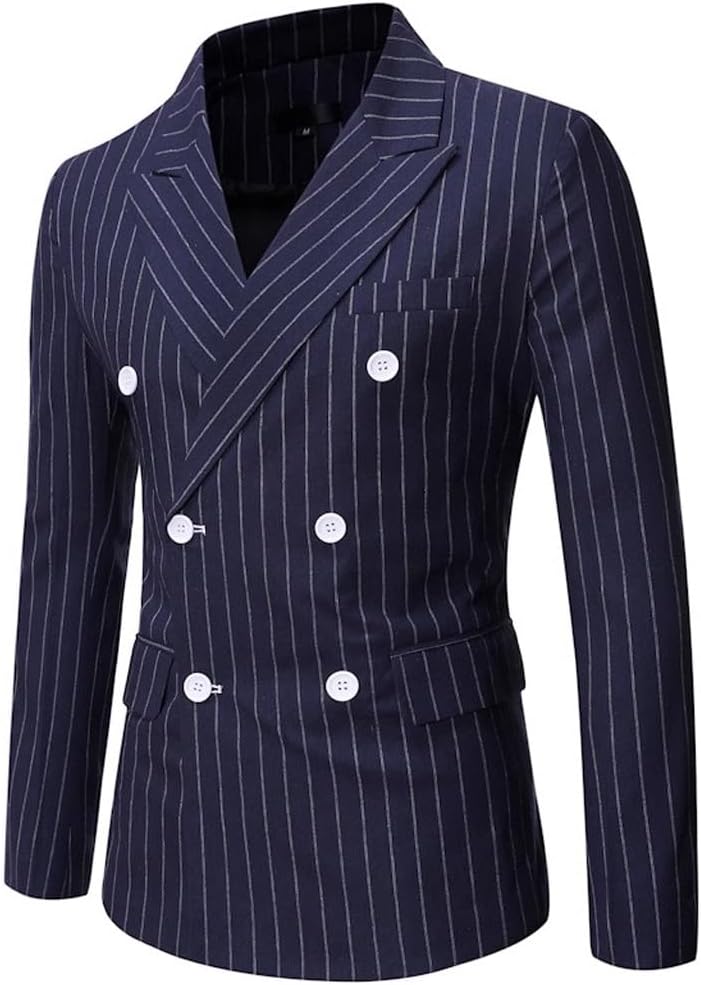 Casual Breasted Suit for Slim Fitting Jacket