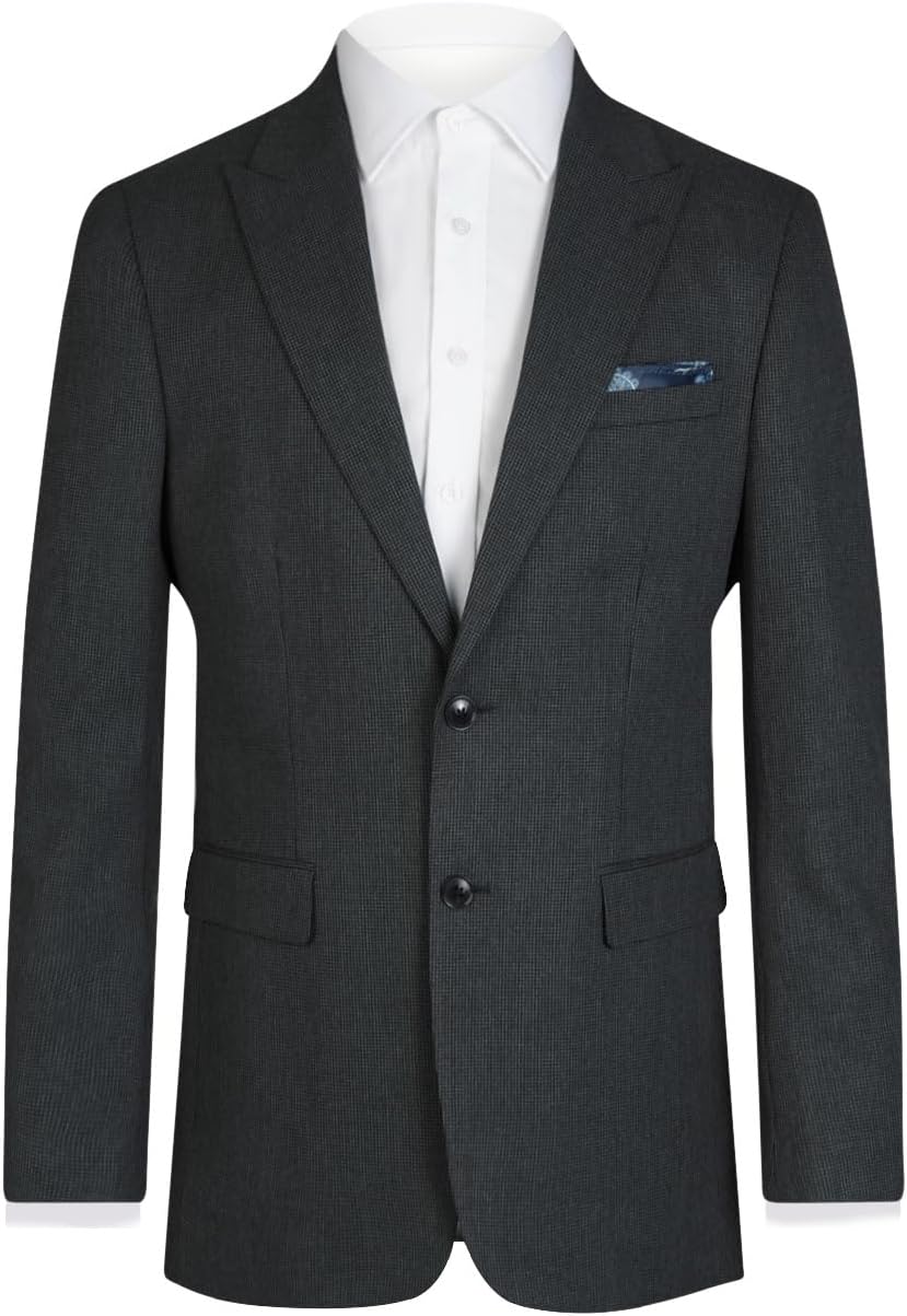 Suit Jacket Regular Fit Puppytooth Check Suit Jacket Regular Fit Puppytooth Check