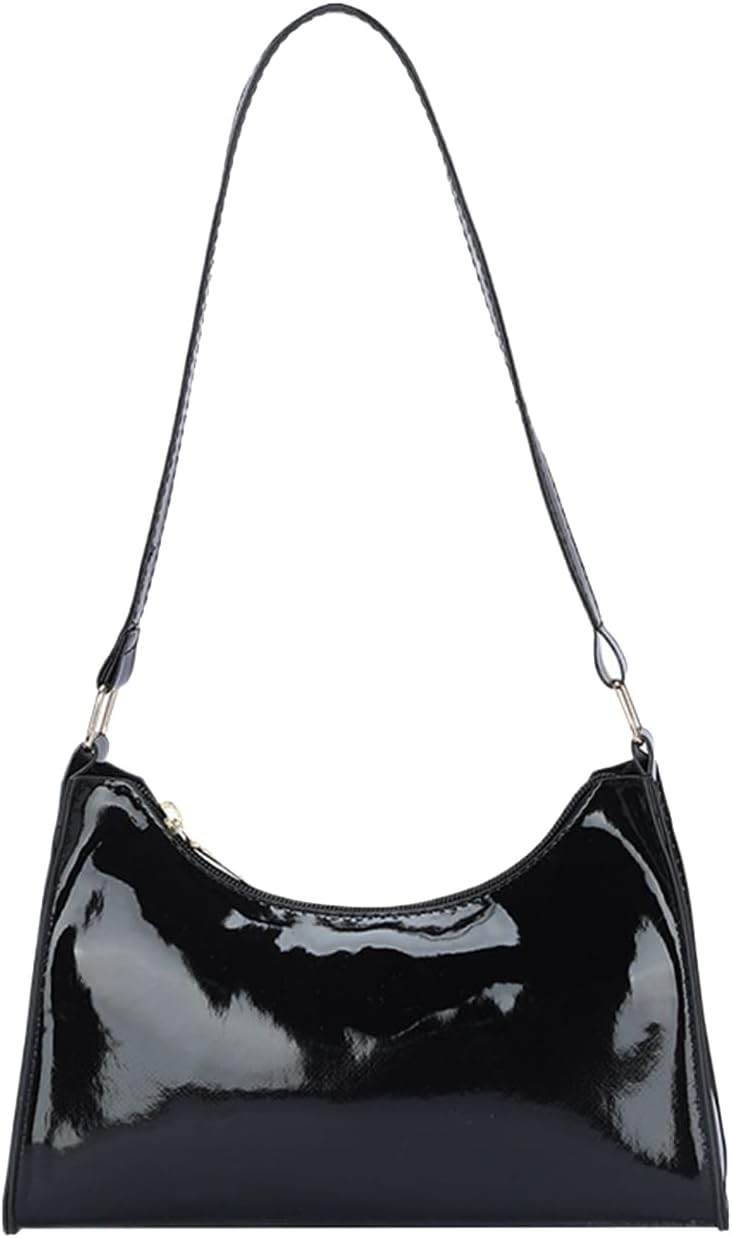 Patent Pu Handbags Shiny Clutch Purse Elegant Evening Bags MINI Shoulder Bag Small HOBOS
