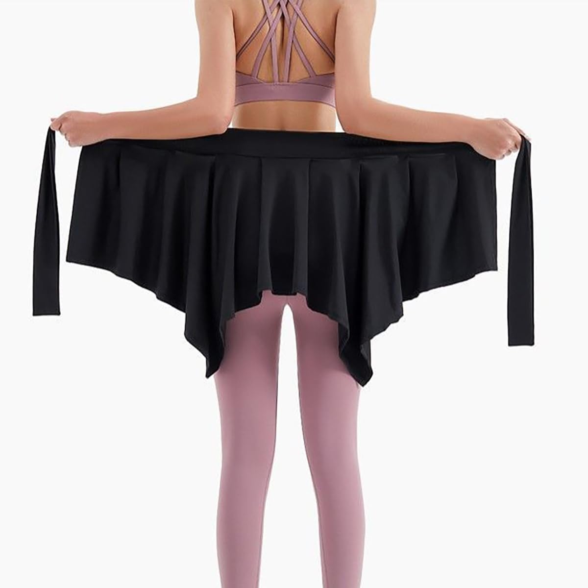 Women's Ballet Wrap Skirt Gym Cover Up Dance Wrap Athletic Skirt Women's Ballet Wrap Skirt Gym Cover Up Dance Wrap Athletic Skirt