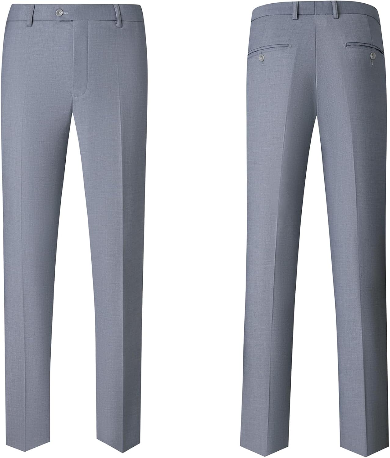 2 Piece Suit Slim Fit Double Breasted Color Tuxedo Blazer Pants for Prom with Tie
