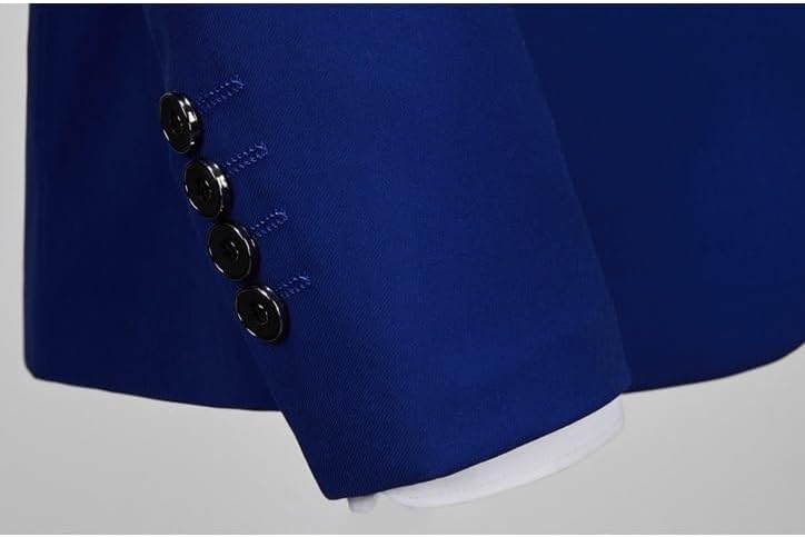 Men's Spring Autumn Business Casual Suit Slim Fit Single Piece Coat for Work and Leisure