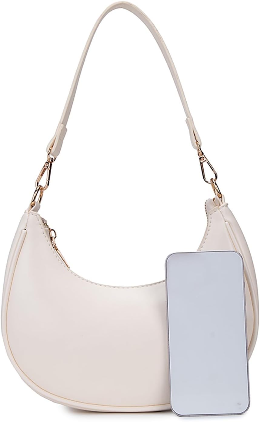 Shoulder Bag for Women Small Handbags Vegan Leather Hobo Totes Underarm Bags Trendy Clutch Wallet Cell Phone Purse